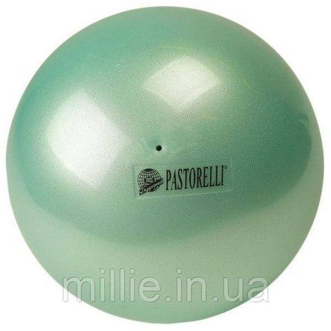 М'яч для художньої гімнастики Pastorelli 18 см NEW GENERATION/Малазійське море 2626 фото