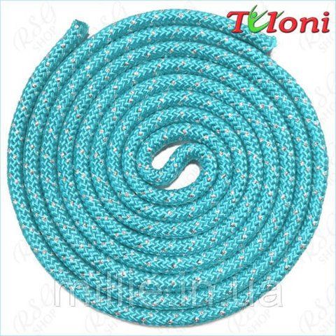 Скакалка для художньої гімнастики Tuloni/3,1 м/ Колір: Light Blue T1130 фото